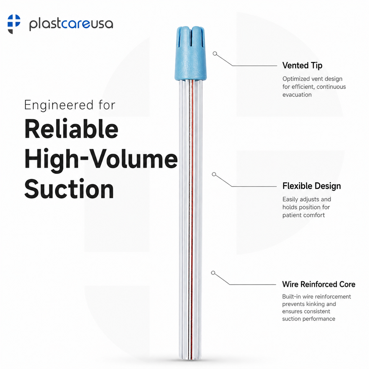 6000 Clear Body Blue Tip Saliva Ejectors (60 Bags, 6 Cases) - My DDS Supply