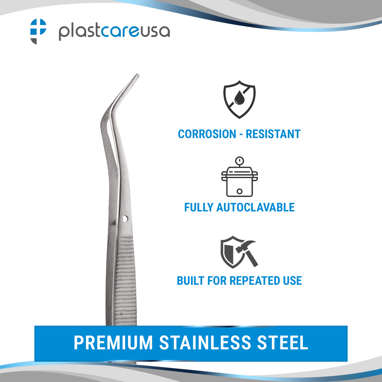 Meriam Pliers Dental Instrument – German Stainless Steel Utility Plier (Autoclavable) - My DDS Supply