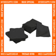 2000 Black 3-Ply Dental Patient Towel Bibs (4 Case of 500) by PlastCare USA - My DDS Supply