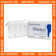 10,000 Plain Wrapped Cotton Rolls 1-1/2" x 3/8", (#2 Medium) by PlastCare USA - My DDS Supply