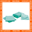2000 Green 3-Ply 13x18 Dental Patient Towel Bibs (4 Case of 500) by PlastCare USA - My DDS Supply