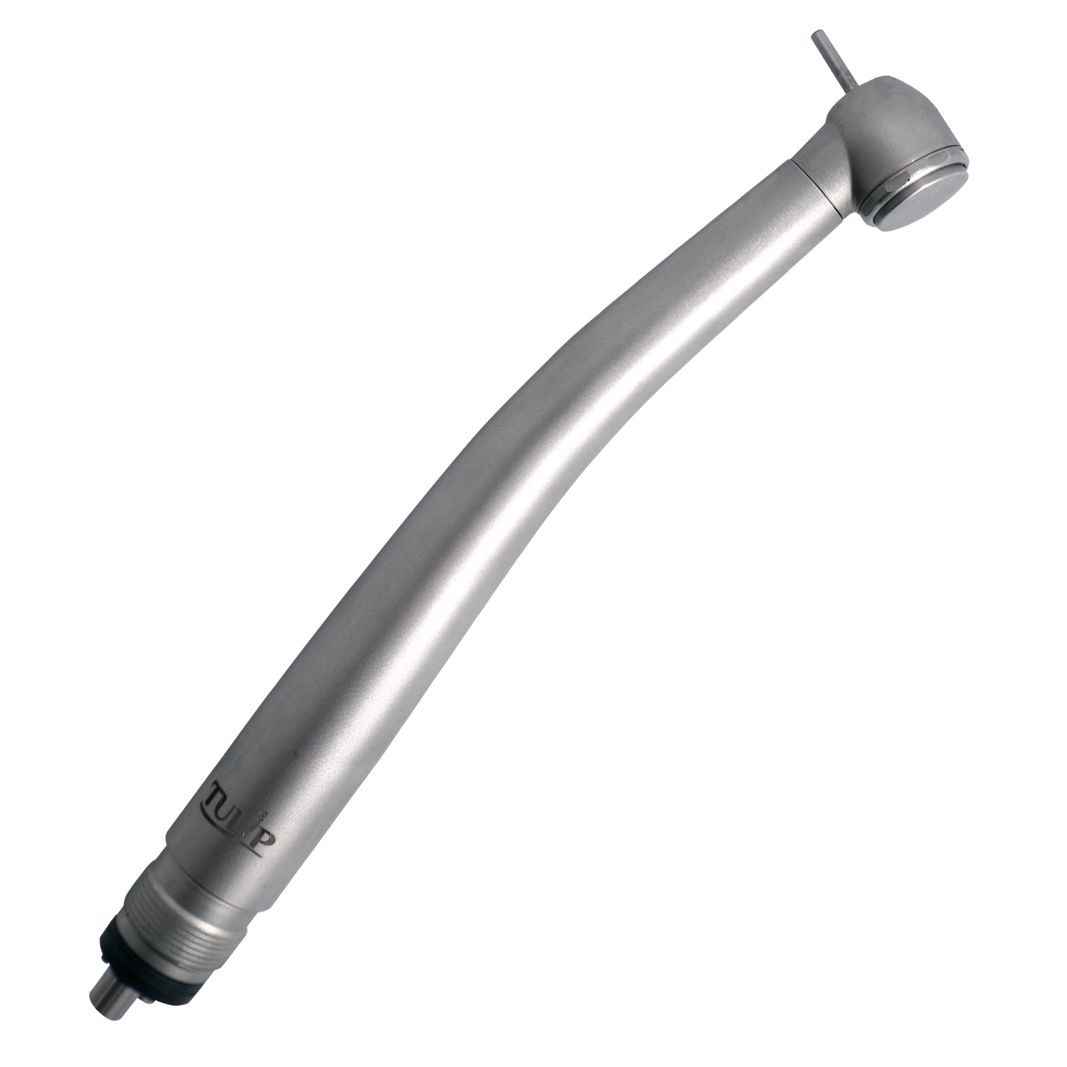 Tulip HSH High-Speed Stainless Steel Dental Handpiece - 330,000–380,000 RPM, Push Button Chuck, Triple Water Spray, Ceramic Bearings, Autoclavable (M4/B2 Connector)