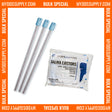 6000 Clear Body Blue Tip Saliva Ejectors (60 Bags, 6 Cases) - My DDS Supply