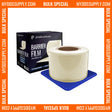 8 x Clear Barrier Film, 4" x 6", 1200 Sheets (1 Case of 8 Rolls) - My DDS Supply