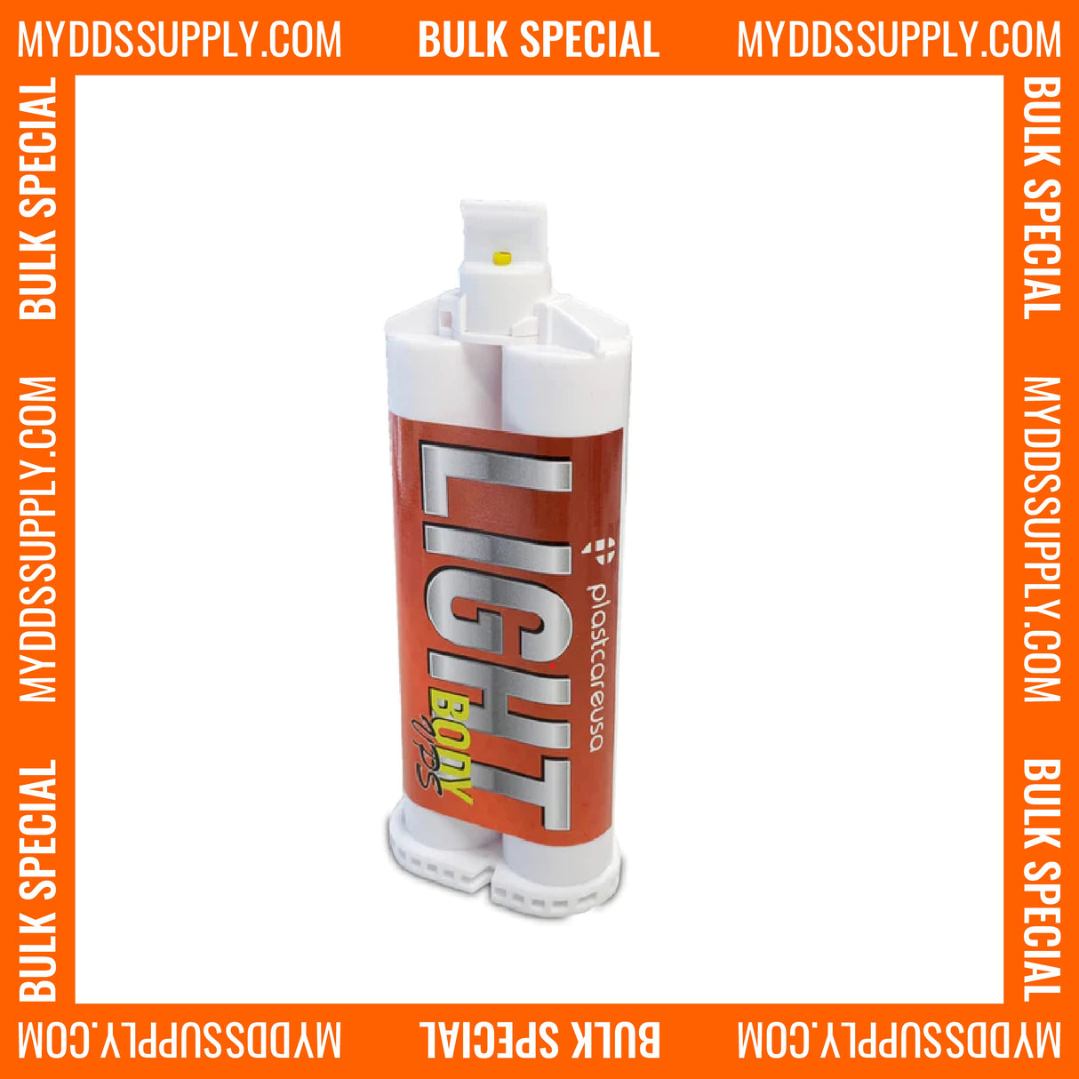 60 x VPS Light Body Fast Set Impression Material 50 mL Cartridges, Dental PVS - My DDS Supply