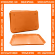 20 x Orange Dental Set Up Instrument Autoclave Flat Tray, 13 1/4″ x 9 3/4″ (Ritter Size B) by PlastCare USA - My DDS Supply