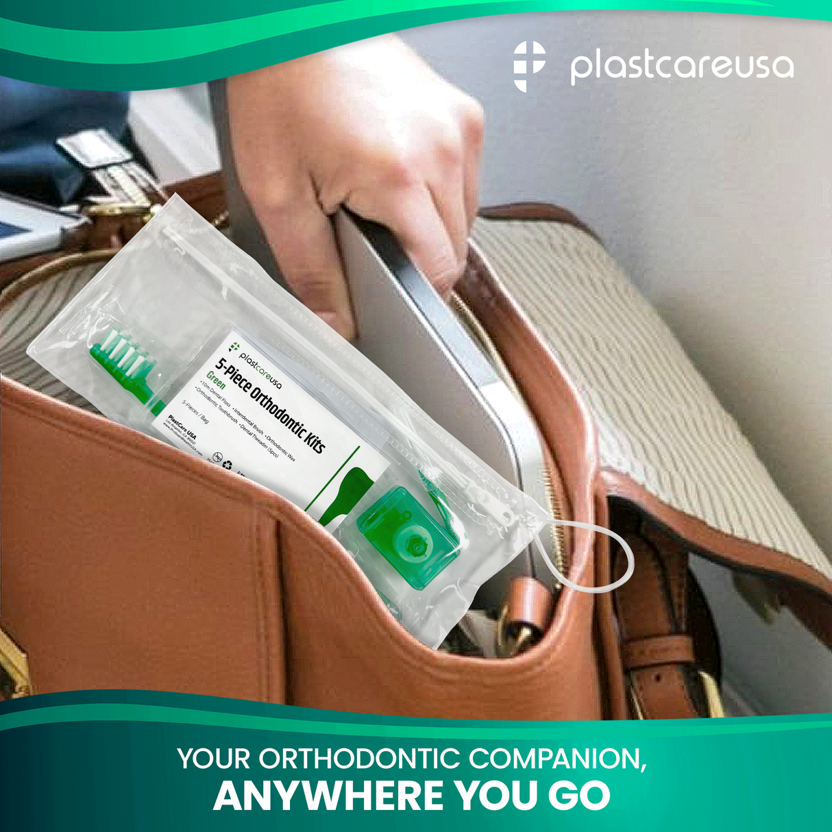 12 Pack of Blue Orthodontic 5 Piece Patient Kits