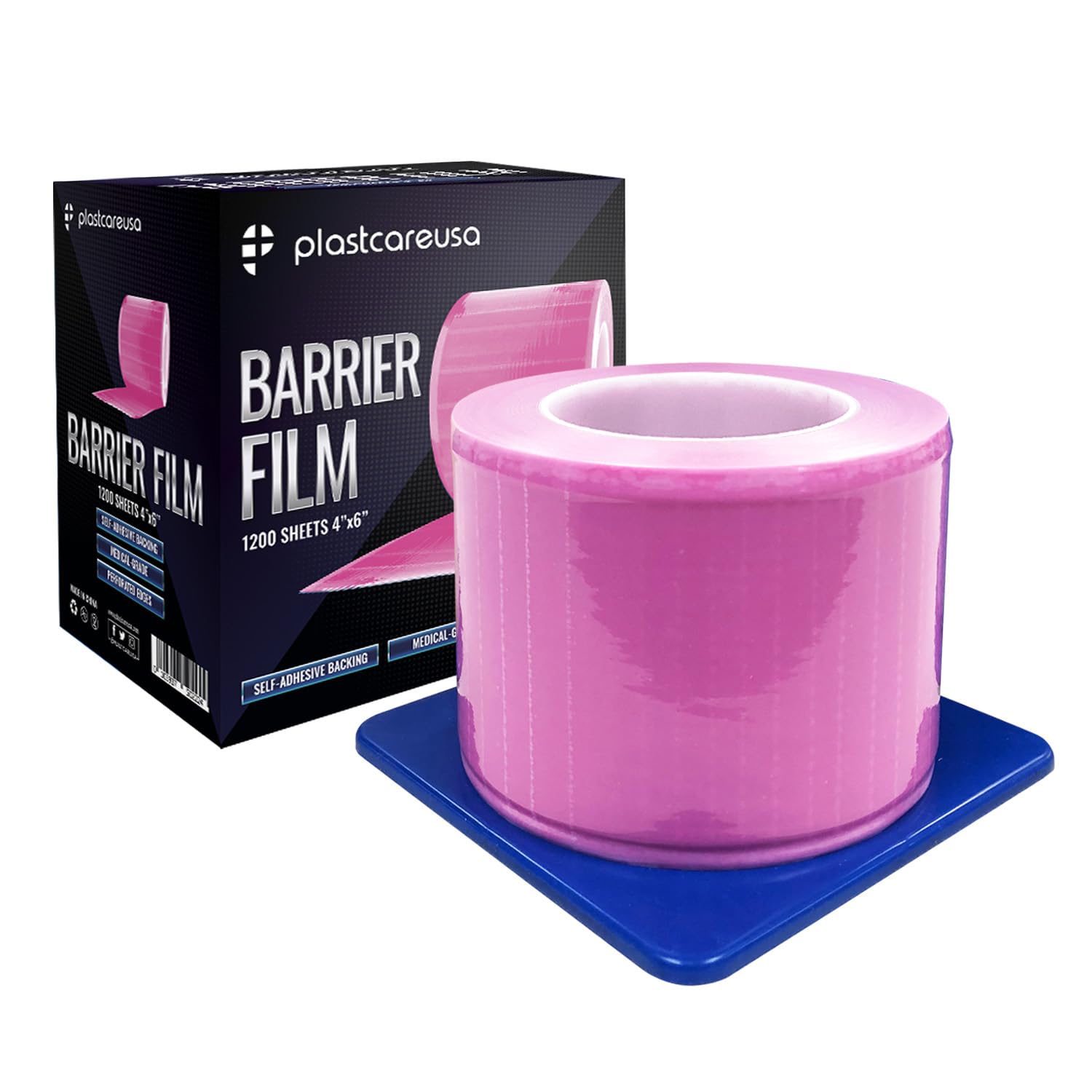 Pink Barrier Film, 4x6 1200 sheets - My DDS Supply