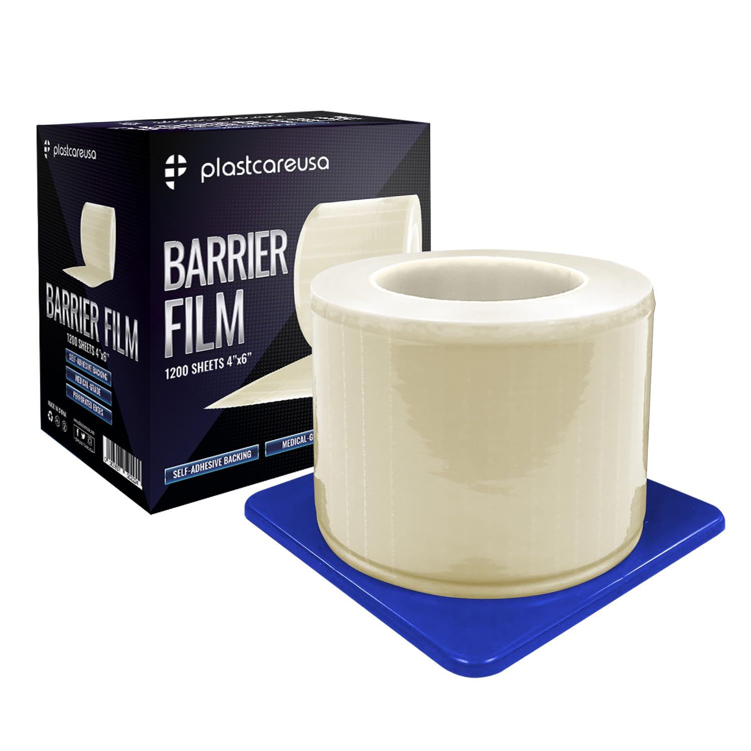 Clear Barrier Film, 4" x 6", 1200 Sheets - My DDS Supply