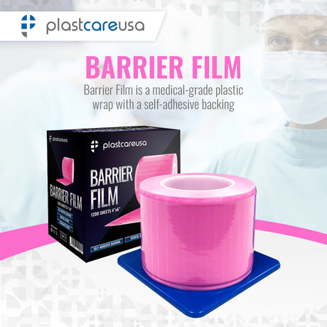 Pink Barrier Film, 4x6 1200 sheets - My DDS Supply