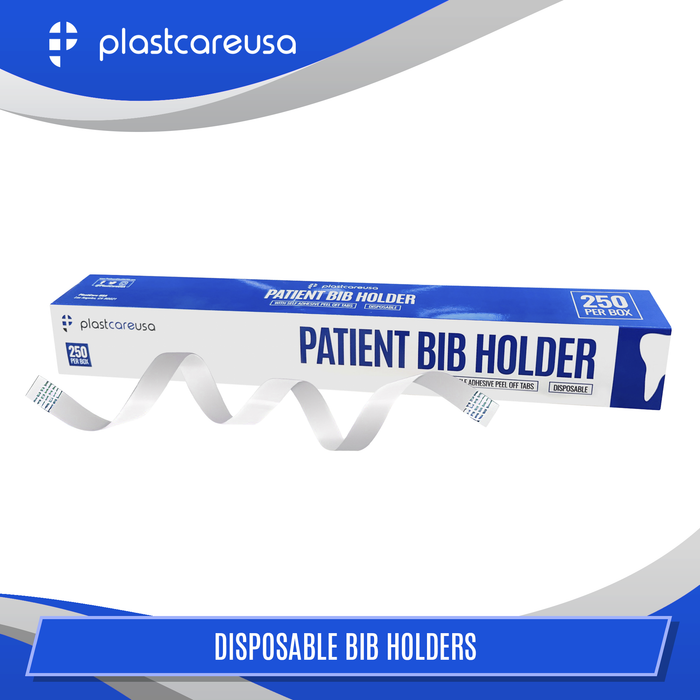 2000 Disposable Bib Holders (8 Boxes of 250)