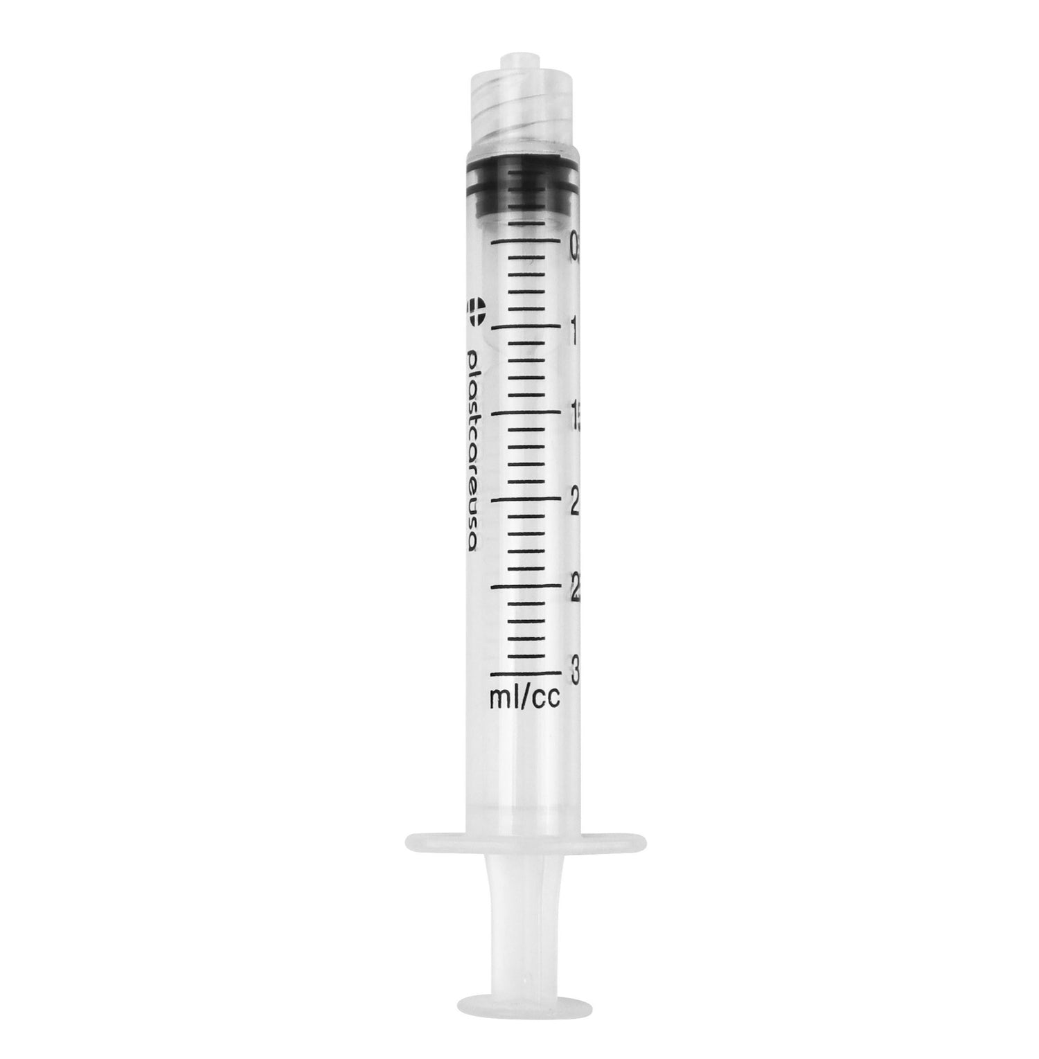 100 3ml (3cc) Luer Lock Disposable Syringes – Non-Sterile for Saline, Oral Medicine, and Precision Use