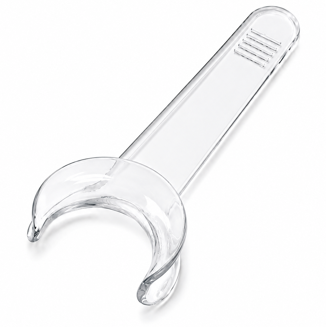 20 Regular Size Dental T Shape Cheek Retractors – Clear Mouth Openers