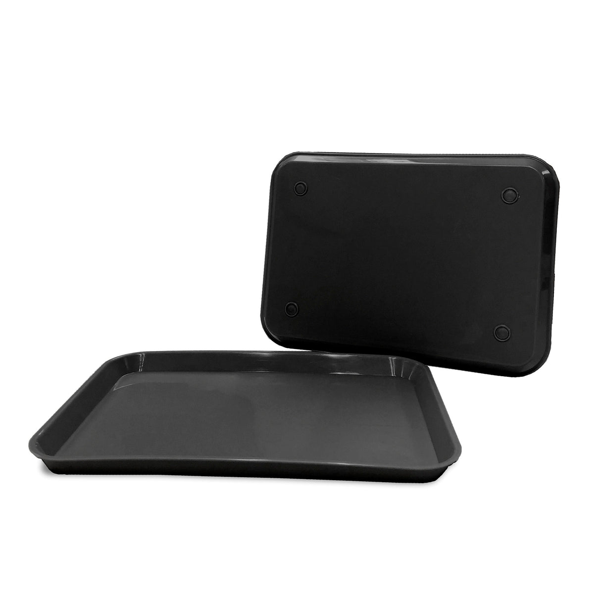 Black Dental Set Up Instrument Autoclave Flat Tray, 13 1/4″ x 9 3/4″ (Ritter Size B) by PlastCare USA