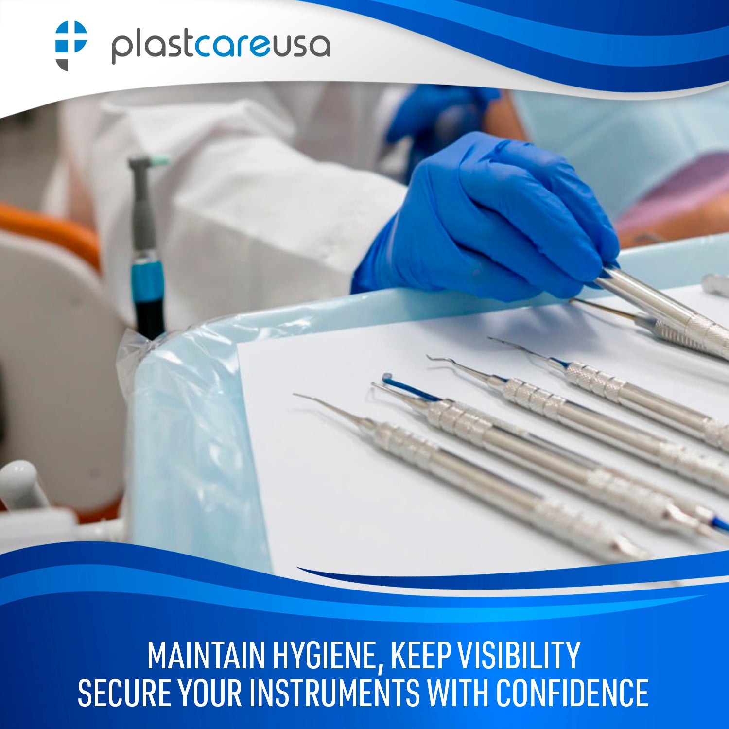 1000 10 1/2" x 14" (Size B) Dental Tray Cover Sleeves (2 Boxes of 500)