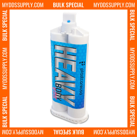 20 x VPS Heavy Body Regular Set Impression Material 50 mL Cartridges, Dental PVS - My DDS Supply