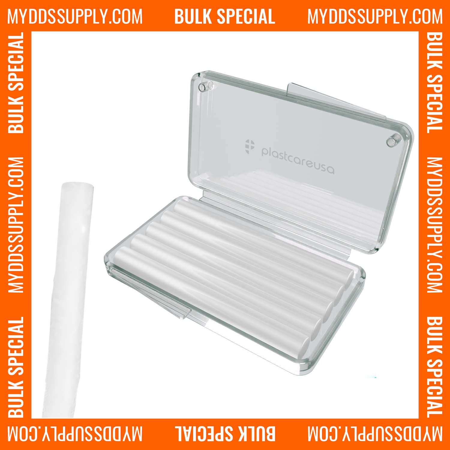 Unscented Braces Dental Wax (Bulk Pack of 50 Boxes)