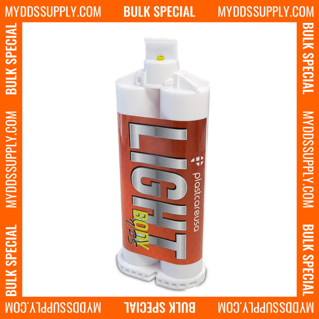 60 x VPS Light Body Regular Set Impression Material 50 mL Cartridges, Dental PVS - My DDS Supply