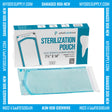 2000 7.5" x 13" Self-Sealing Sterilization Pouches by PlastCare USA (Warehouse Deal) - My DDS Supply
