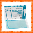 10,000 7.5" x 13" Self-Sealing Sterilization Pouches for Autoclave by PlastCare USA *Bulk Special* - My DDS Supply