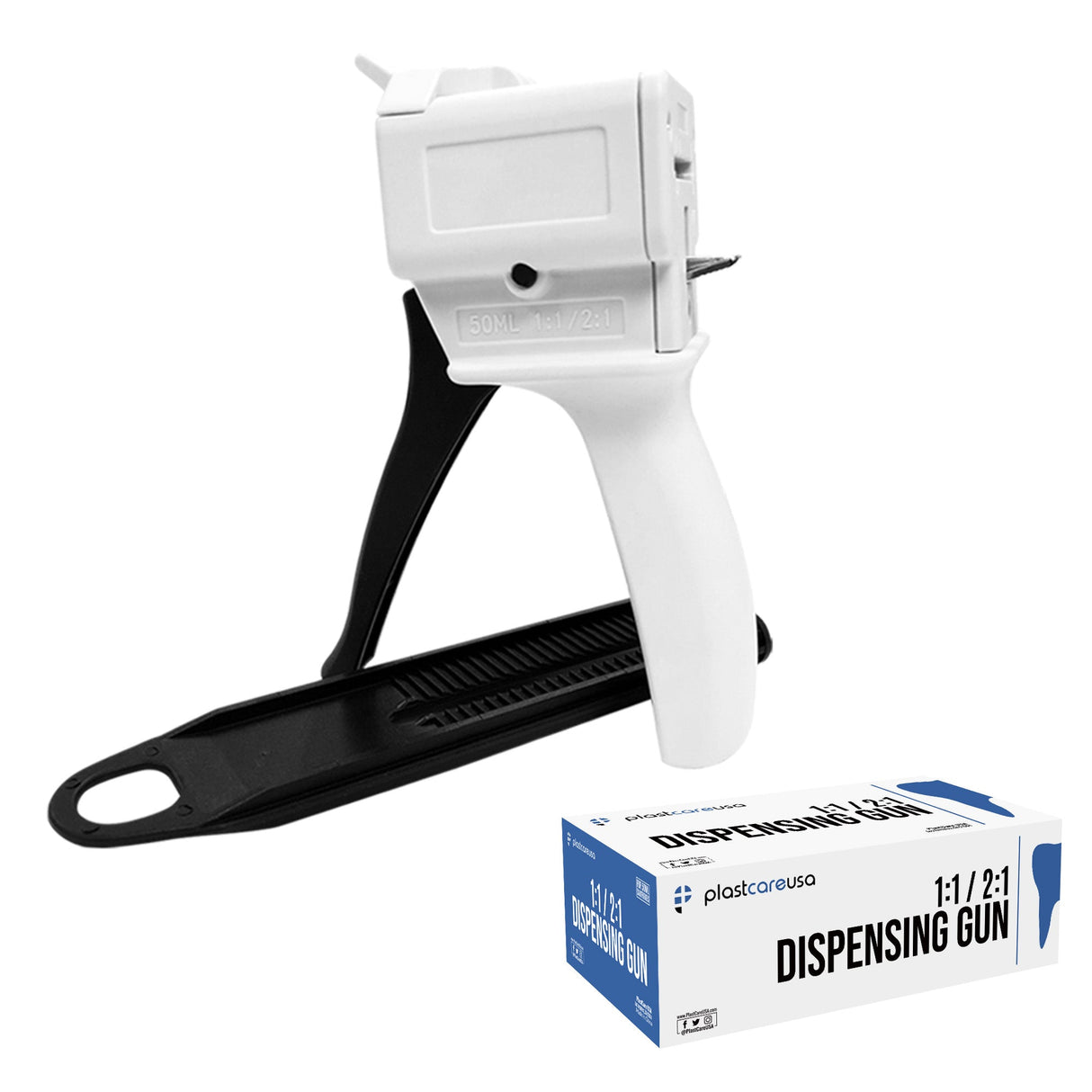 1:1 / 2:1 Cartridge Dispenser Delivery Gun for 50ml Dental Impression Material - My DDS Supply