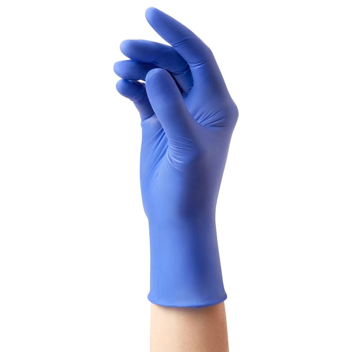 2500 Medline SensiCare Silk Powder-Free Nitrile Exam Gloves (Size Medium) M