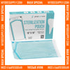 10,000 10" x 16" Self-Sealing Sterilization Pouches for Autoclave by PlastCare USA *Bulk Special* - My DDS Supply