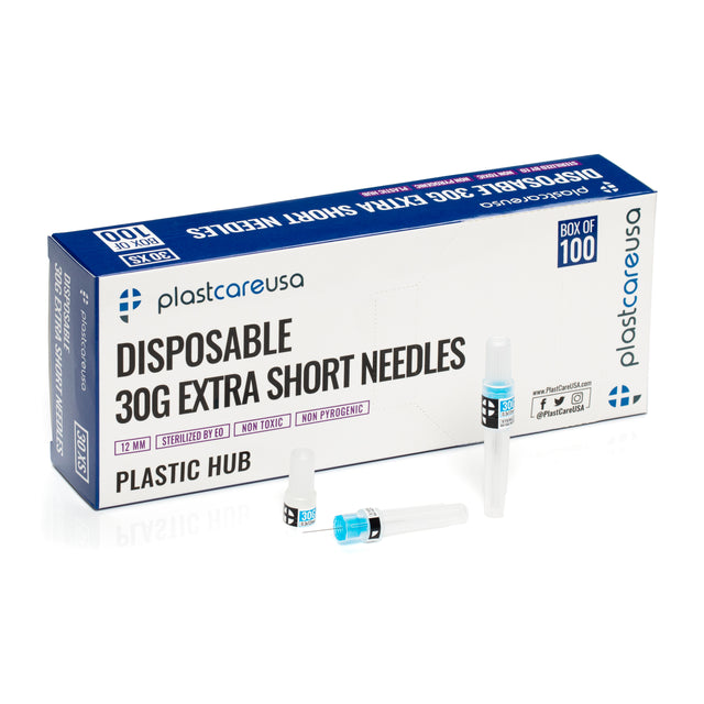 30G Extra Short Disposable Sterile Dental Needles (Box of 100 Perforated Opening) - My DDS Supply