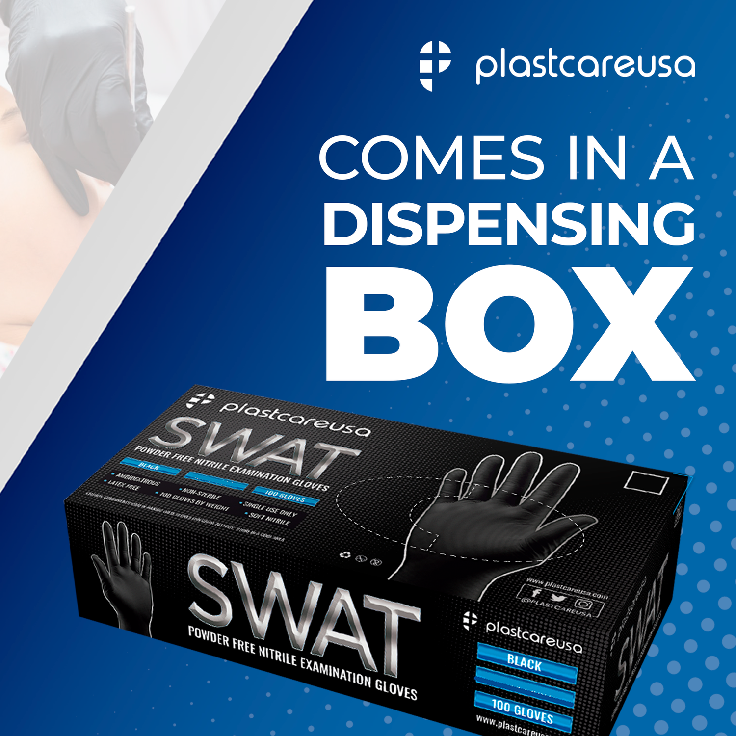 1000 Medium Black Nitrile Disposable Tattoo Food Work Cleaning Powder Free Gloves - My DDS Supply