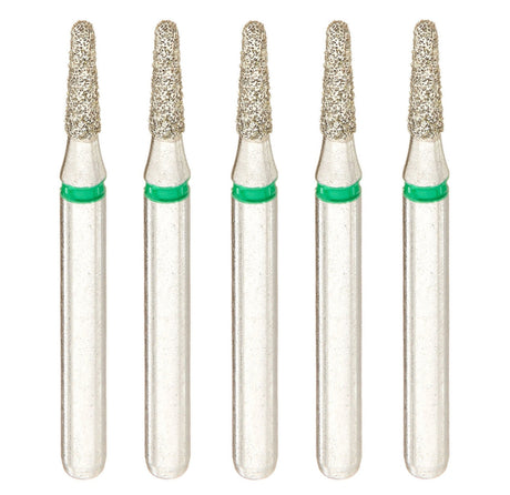 Round End Taper - Multi-Use Diamond Dental Burs - My DDS Supply