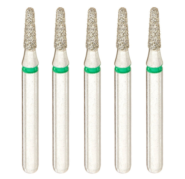 Round End Taper - Multi-Use Diamond Dental Burs - My DDS Supply