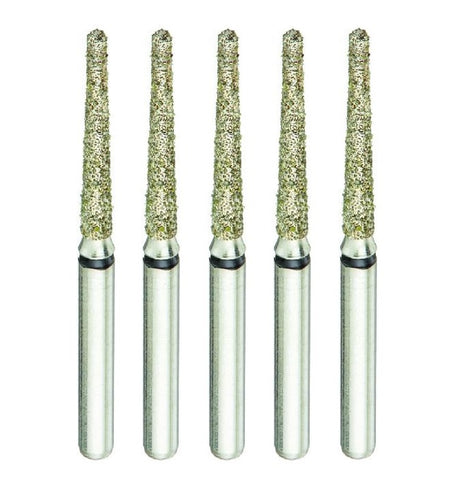 Round End Taper - Multi-Use Diamond Dental Burs - My DDS Supply