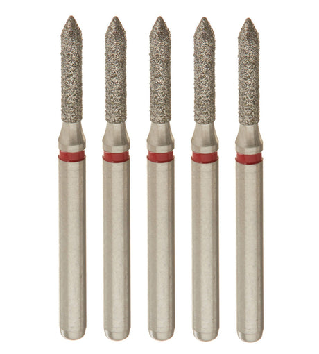 Pointed Cylinder- Multi-Use Diamond Dental Burs - My DDS Supply