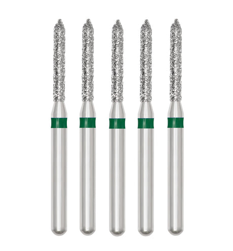 Pointed Cylinder- Multi-Use Diamond Dental Burs - My DDS Supply
