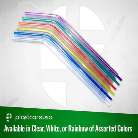 1000 x White Air-Water Syringe Tips (4 Bags of 250) by PlastCare USA - My DDS Supply