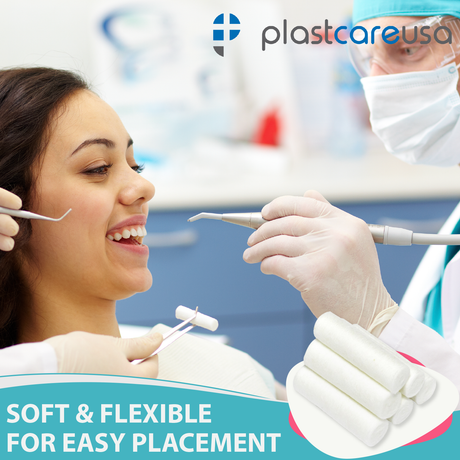 4,000 Plain Wrapped Cotton Rolls 1-1/2" x 3/8", (#2 Medium) - My DDS Supply