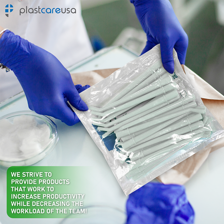 25 x Medium White 1/8" Dental Surgical Aspirator Tips (1 Bag) - My DDS Supply