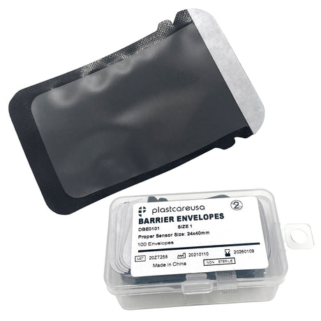 1000 #1 Barrier Envelopes For Dental X-Ray Digital Phosphor Plate Sensor (10 Boxes) - My DDS Supply