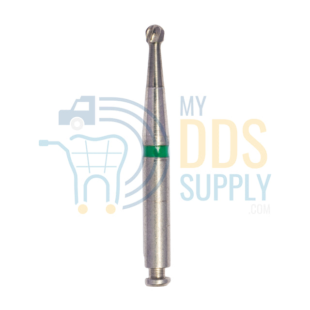 10 RA5 Round Carbide Dental Burs for Slow Speed Handpiece Right Angle Latch - My DDS Supply