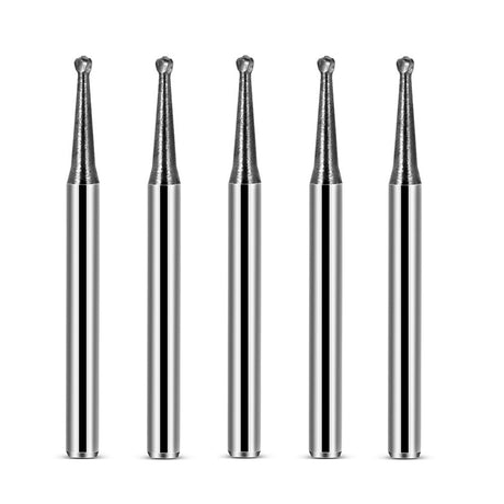 FG # 1 Round Carbide Dental Burs for High Speed FG FG1 (10 Pack) - My DDS Supply