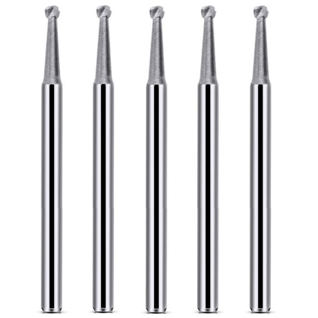 FG # 3 SL Surgical Length Round 25 mm Carbide Dental Burs for High Speed FG FG3 (10 Pack) - My DDS Supply