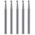 FG # 4 SL Surgical Length Round 25 mm Carbide Dental Burs for High Speed FG FG4 (10 Pack) - My DDS Supply