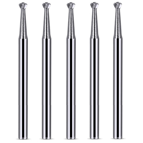 FG # 4 SL Surgical Length Round 25 mm Carbide Dental Burs for High Speed FG FG4 (10 Pack) - My DDS Supply
