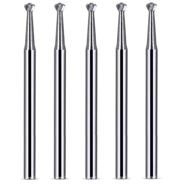 FG # 4 SL Surgical Length Round 25 mm Carbide Dental Burs for High Speed FG FG4 (10 Pack) - My DDS Supply