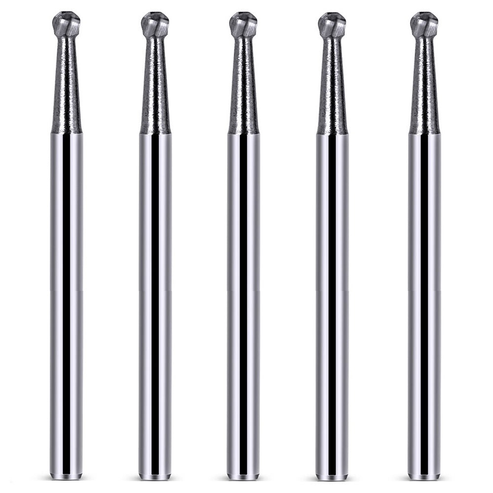 FG # 5 SL Surgical Length Round 25 mm Carbide Dental Burs for High Speed FG FG5 (10 Pack) - My DDS Supply