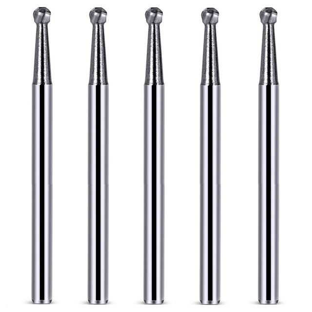FG # 5 SL Surgical Length Round 25 mm Carbide Dental Burs for High Speed FG FG5 (10 Pack) - My DDS Supply