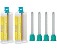 4 Tips + 2 Fast Set Bite Registration Material (Unflavored) - My DDS Supply
