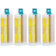 4 Unflavored Fast Set Bite Registration Material 50ml Cartridges by PlastCare USA - My DDS Supply