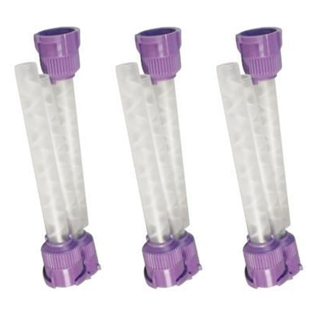 96 x Purple High Performance Mixing Tips - Extra Large (7.5 mm) (2 Bags) - My DDS Supply
