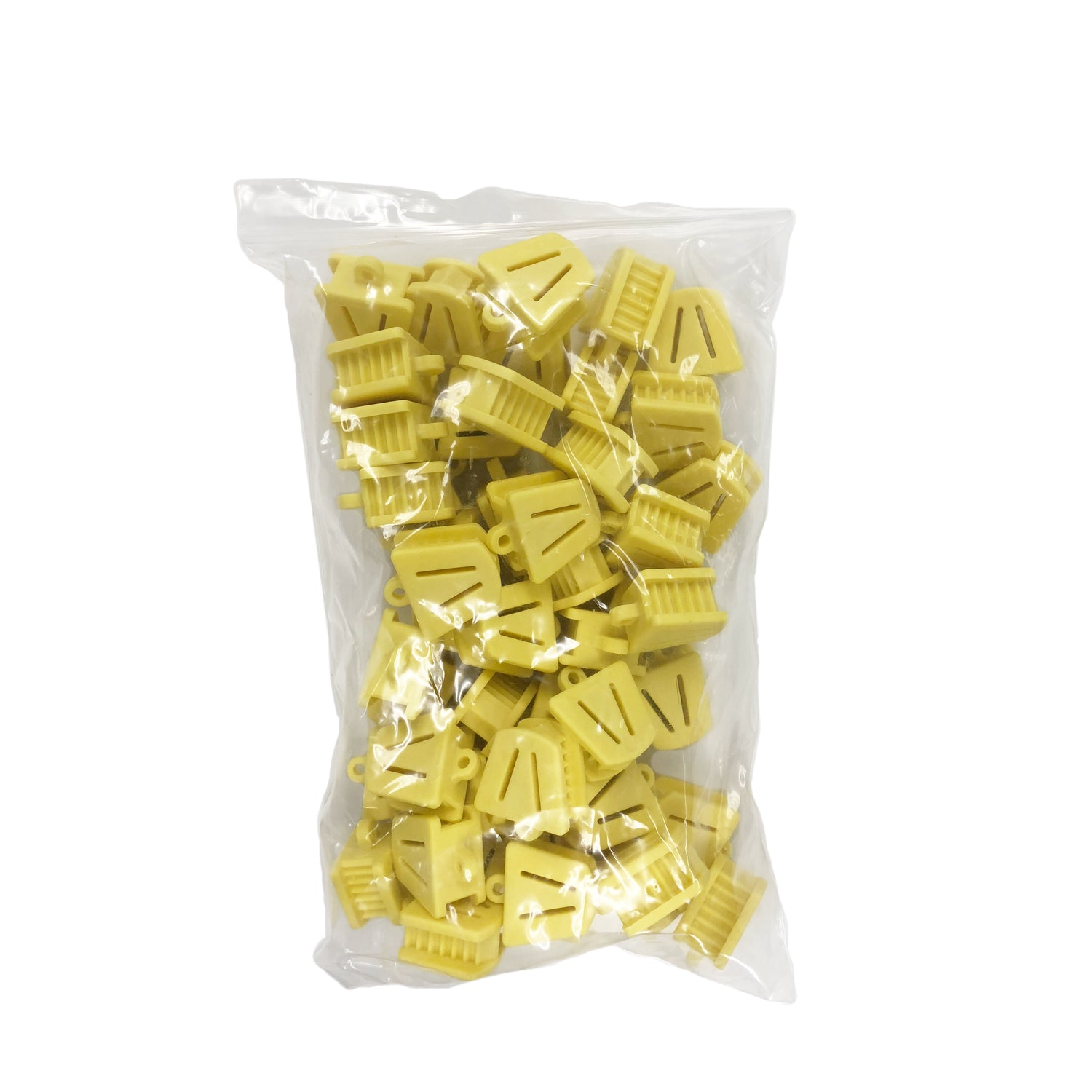 10 x Bite Block Autoclavable Silicone Mouth Props (Small - Yellow) - My DDS Supply